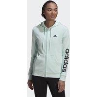 Essentials French Terry Hoodie with Logo Print in Cotton Mix