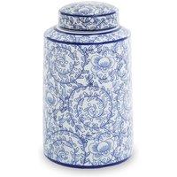 31cm Blue and White Print Ceramic Jar