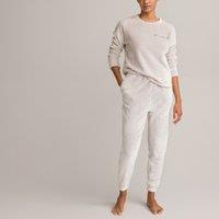 Embroidered Fleece Pyjamas