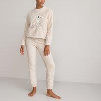 Faux Fur Fleece Pyjamas
