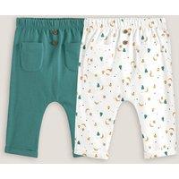 Pack of 2 Joggers in Cotton