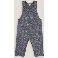 Cotton Sleeveless All-in-One in Elephant Print