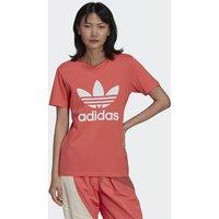 Adicolor Logo Print T-Shirt in Cotton and Regular Fit