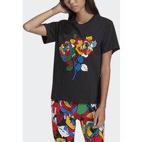 Adicolor Printed Cotton T-Shirt in Regular Fit