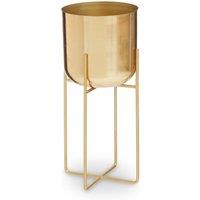 43cm Gold Plant Stand