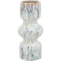 24cm Beige Speckled Contemporary Stone Vase