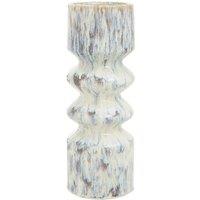 30cm Beige Speckled Contemporary Stone Vase