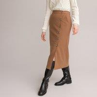 Recycled Straight Midaxi Skirt