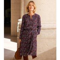 Floral Print Shift Dress