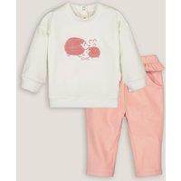 Cotton Sweatshirt/Joggers Outfit