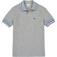 Embroidered Logo Polo Shirt in Cotton with Short Sleeves, 6-16 Years