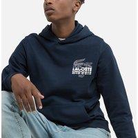 Logo Print Cotton Hoodie, 6-16 Years