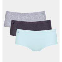 Pack of 3 Basic+ Midi Knickers in Cotton
