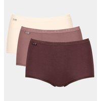 Pack of 3 Basic+ Holiday Maxi Knickers in Cotton