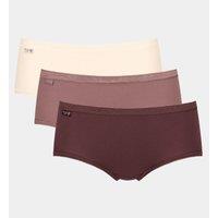 Pack of 3 Basic+ Holiday Midi Knickers in Cotton