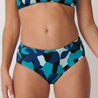 Flower Horn Bikini Bottoms in Recycled Fabric