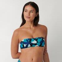 Flower Horn Bandeau Bikini Top