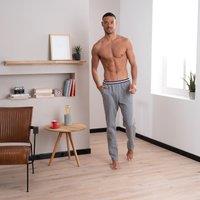 Cotton Mix Pyjama Bottoms with Elasticated Waist