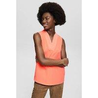 Sleeveless V-Neck Blouse