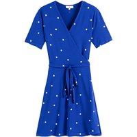 Polka Dot Wrapover Dress, Made in Europe