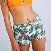 Palmspring Bikini Shorts in Tropical Print