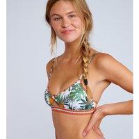 Melio Palmspring Bikini Top in Tropical Print