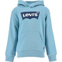 Logo Print Hoodie in Cotton Mix, 6-16 Years