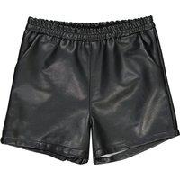 Faux Leather Shorts