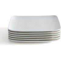Set pf 6 Veldi Porcelain Plates