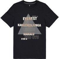 Printed Cotton T-Shirt with Crew Neck