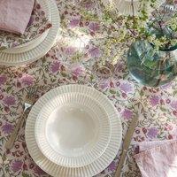Set of 6 Jewely Porcelain Plates
