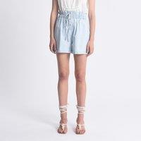 Cotton Full Paperbag Shorts
