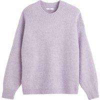 Oversize Chunky Knit Jumper with Crew Neck