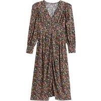 Honorine Iconic Midaxi Dress with Puff Sleeves
