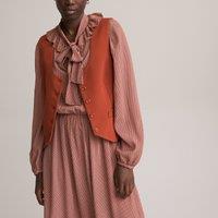 Recycled Short Fitted Waistcoat