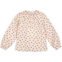 Floral Print Cotton Blouse, 3-12 Years