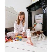 Cotton Mix Fleece Onesie with Christmas Village Print