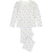 Velour Pyjamas with Christmas Village Print