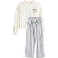 Cotton Mix Velour Pyjamas