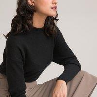 Recycled Cashmere Mix Jumper with Crew Neck
