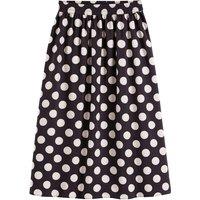 Polka Dot Midaxi Skirt