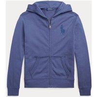 Embroidered Logo Hoodie in Cotton Mix, 8-16 Years