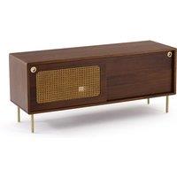 Redpop Retro Walnut and Cane TV Unit