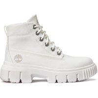 Greyfield High Top Trainers in Leather