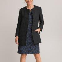 Tweed Long Straight Jacket