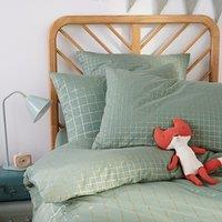 Melior Checked 100% Washed Cotton Child's Duvet Cover
