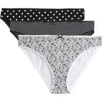Pack of 3 Knickers in Cotton