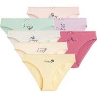 Pack of 7 Knickers in Cotton
