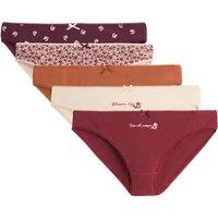 Pack of 5 Knickers in Cotton