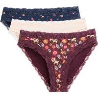 Pack of 3 Knickers in Cotton